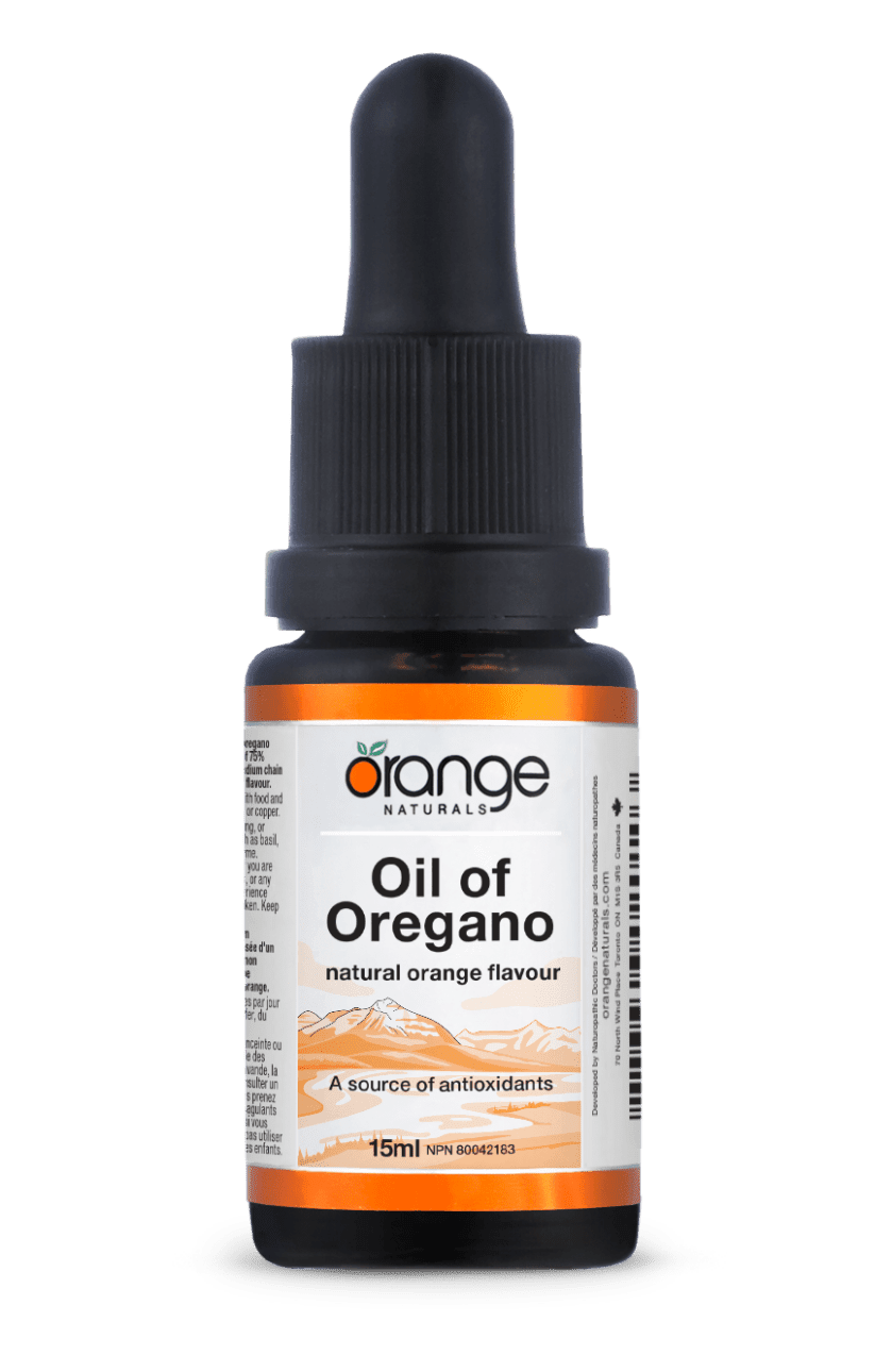 Oil of Oregano min 75% carvacrol, orange MCT