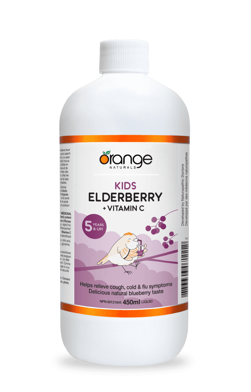 Kids Elderberry + Vitamin C 450ml - Liquid