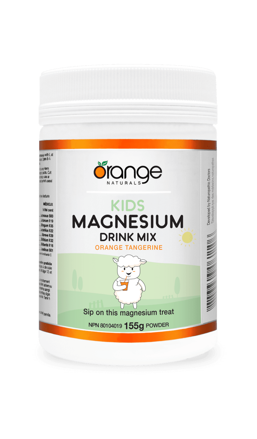 Kids Magnesium Drink Mix 155g - Orange Tangerine