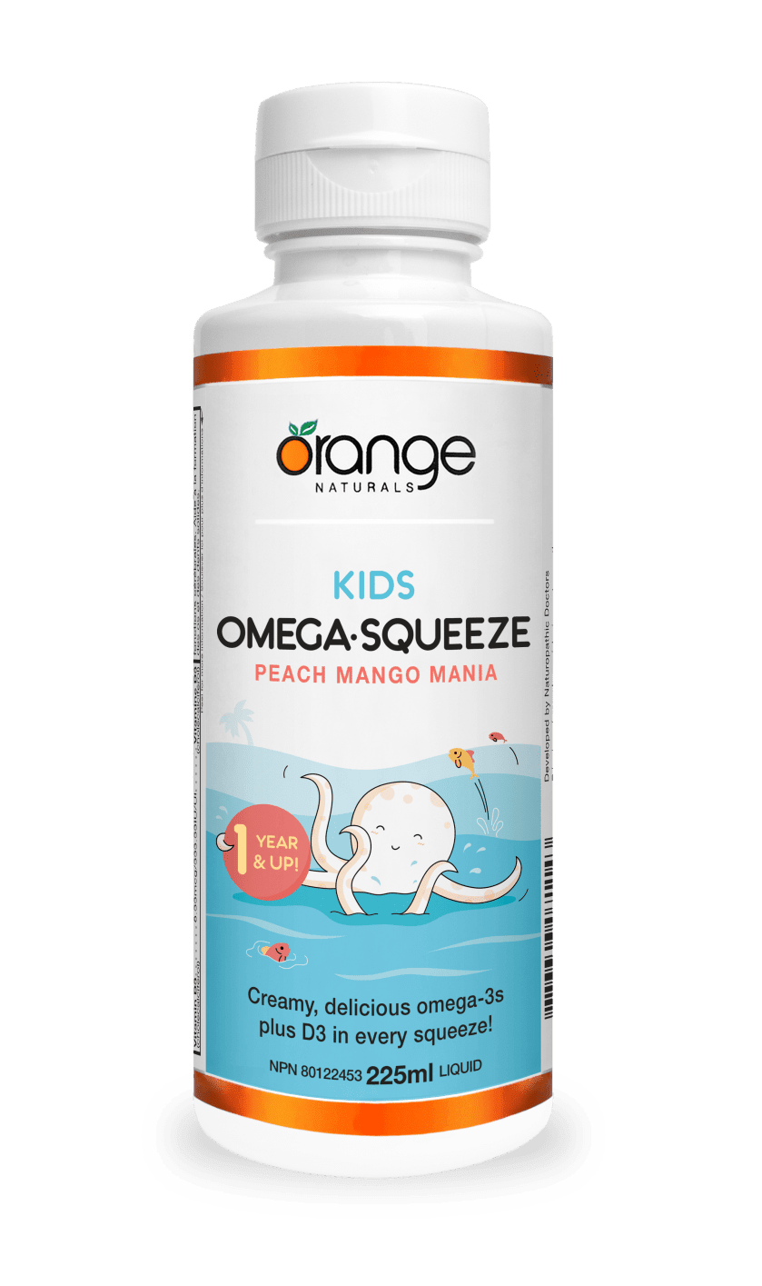 Kids Omega·Squeeze - Peach Mango Mania