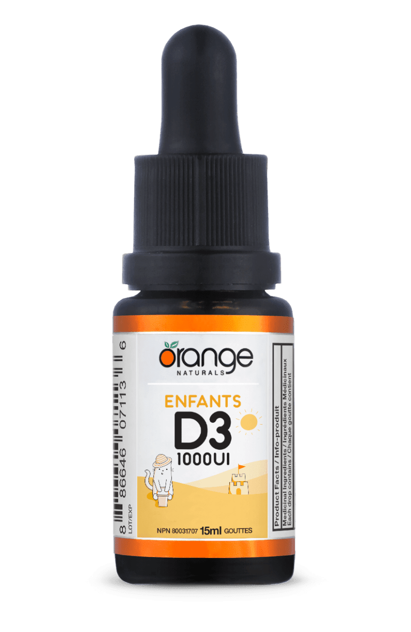 Enfants D3 en gouttes 1000UI
