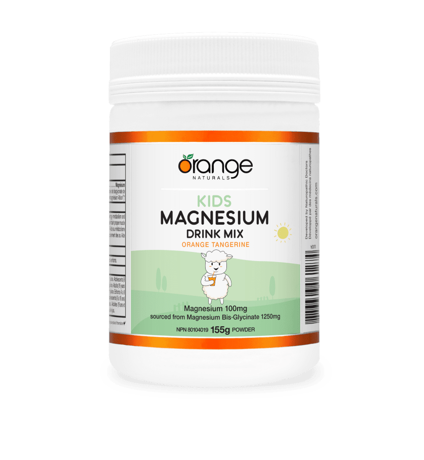 Kids Magnesium Drink Mix - Orange Tangerine