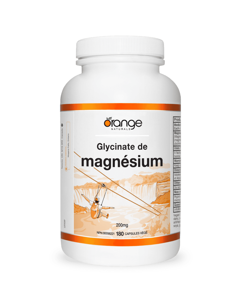 Glycinate de magnésium 200mg