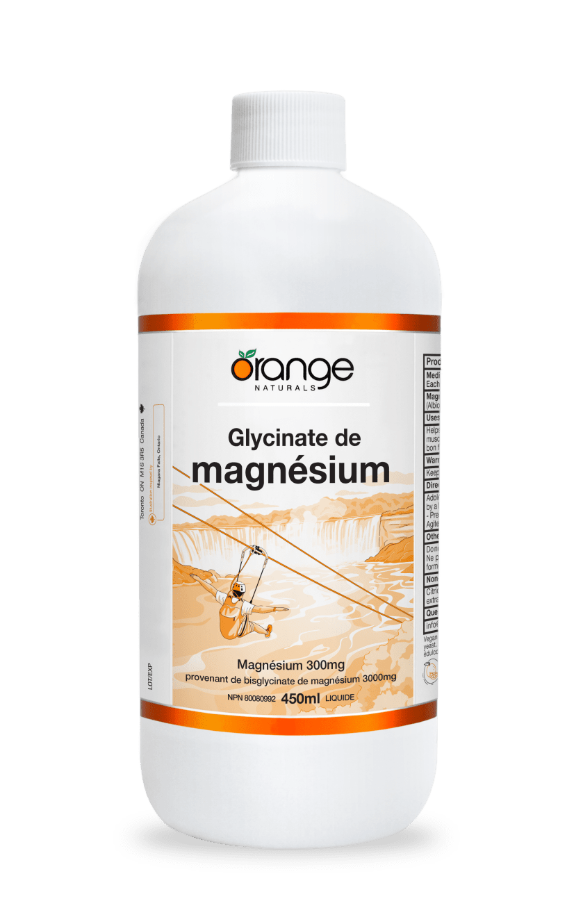 Glycinate de magnésium 300mg - liquide