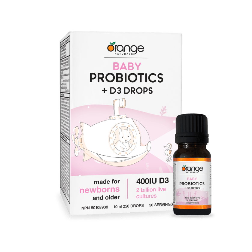 Baby Probiotics + D3 Drops