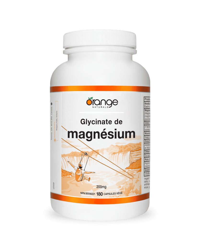 Glycinate de magnésium 200mg