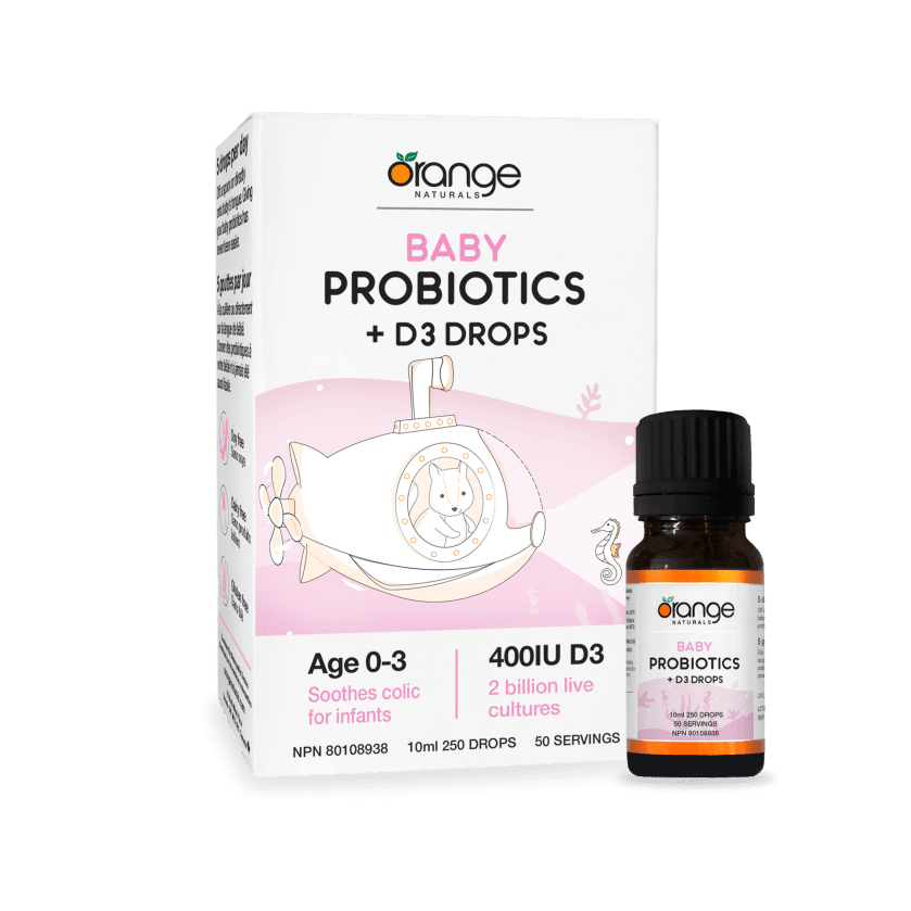 Baby Probiotics + D3 Drops 10ml