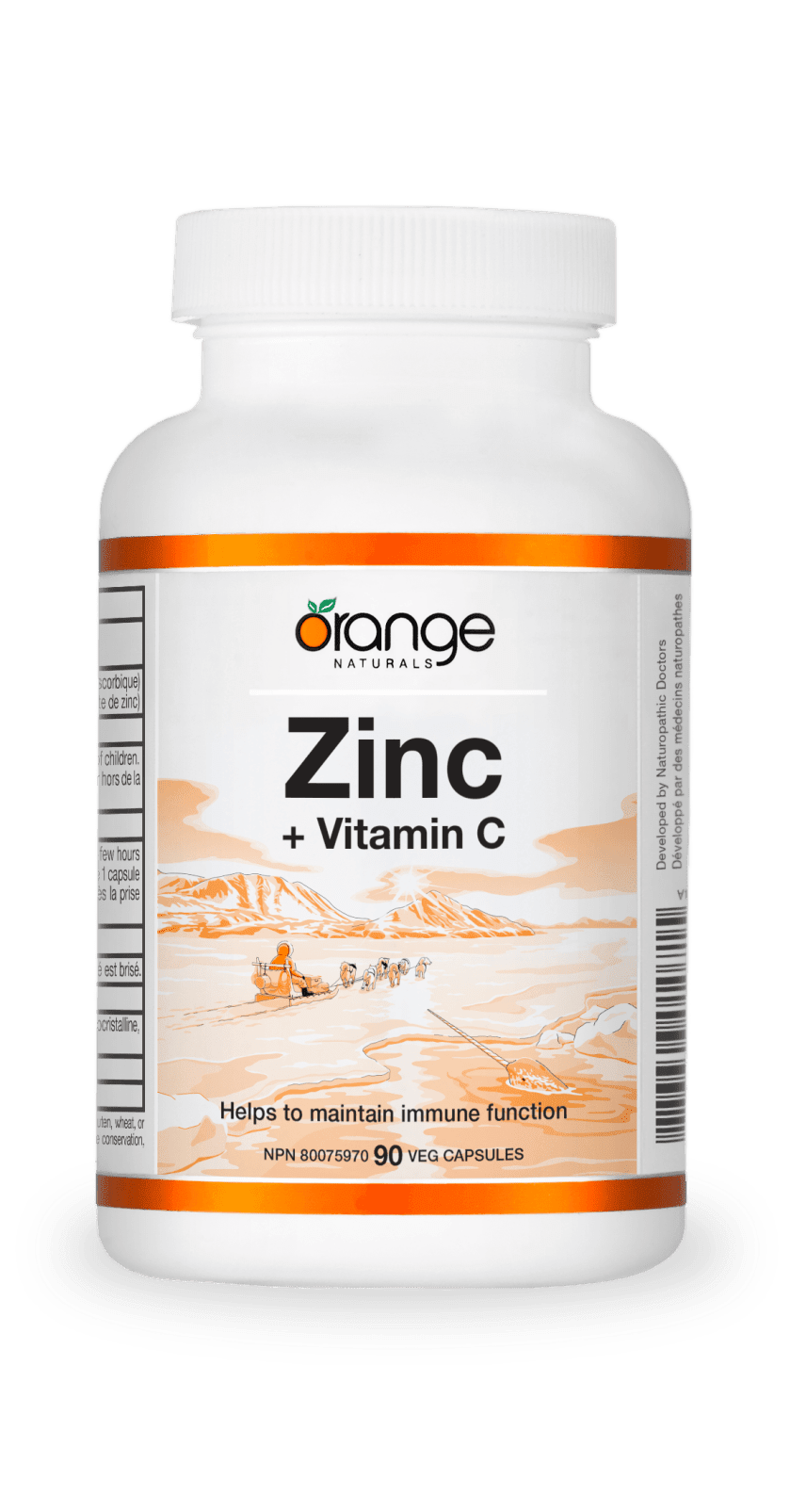 Zinc + Vitamin C 90 v-caps