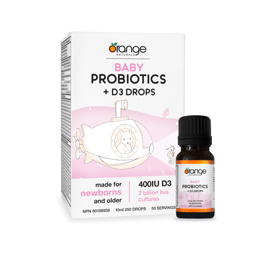 Baby Probiotics + D3 Drops