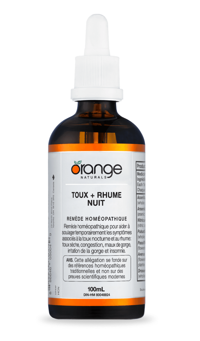Toux + rhume nuit