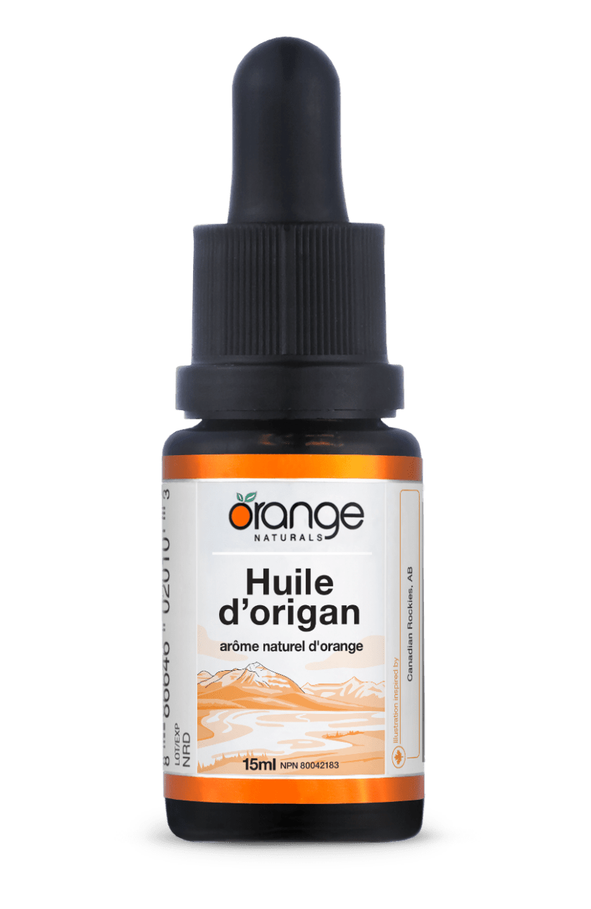 Huile d’origan avec 75% de carvacrol (orange) TCM